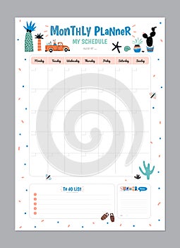 Scandinavian Weekly and Daily Planner