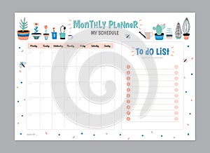 Scandinavian Weekly and Daily Planner