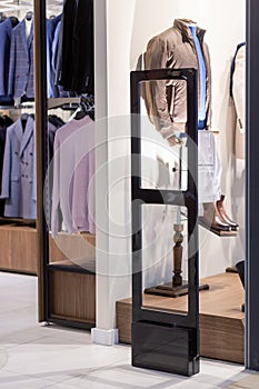 Scanner entrance gate for prevent theft in a clothes store