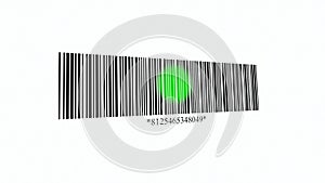 Barcode scan anim long strip photo