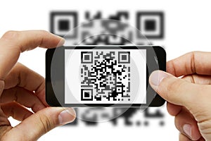 Scanning QR code