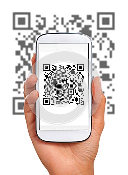 Scanning qr code