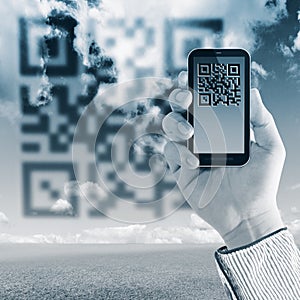 Scanning Qr code with mobile smart phone