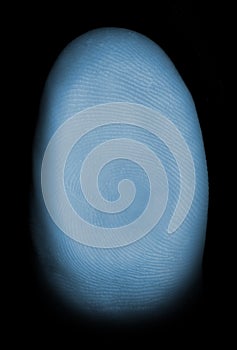 Scanning Thumb Print Biometrics