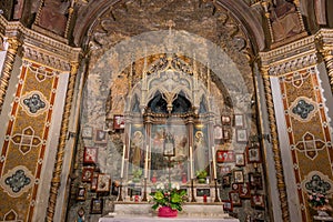 Scanno, Abruzzo. The Sanctuary of the Madonna del Lago or dell\'Annunziata