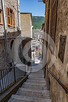 Scanno. Is an Italian town located in the province of L\'Aquila, in Abruzzo