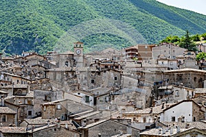 Scanno. Is an Italian town located in the province of L\'Aquila, in Abruzzo