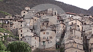 Scanno small town in the province of l'Aquila, Abruzzo Italy