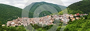 Scanno, a village in the National Park of Abruzzo Italy photo