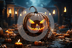 Scaper scurry pumpkin lantern