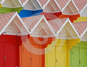 Scarborough beach huts