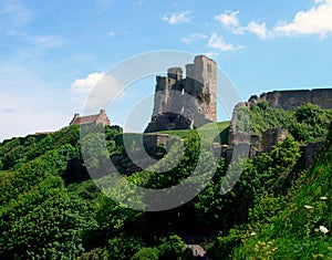 Scarborough Castle view