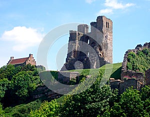 Scarborough Castle view