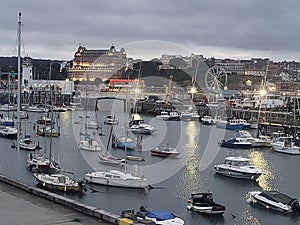 Scarborough Harbour Twilight