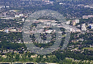 Scarborough Ontario, aerial photo