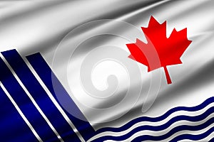 Scarborough ontario flag illustration photo