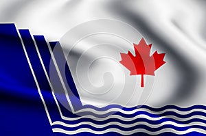 Scarborough ontario flag illustration photo