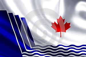 Scarborough ontario flag illustration photo