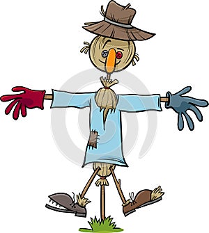 Scarecrow character cartoon