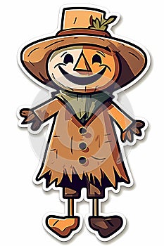 Scarecrow Clipart - Fall Farm Festivities