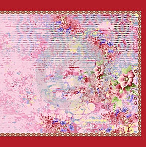 Scarf. absctract scarf background foe trextile using. hankie and scarf
