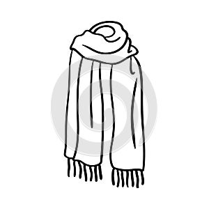 Scarf EPS vector file digital download