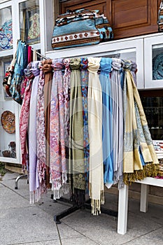 Scarfs in stand,Istanbul ,Turkey.