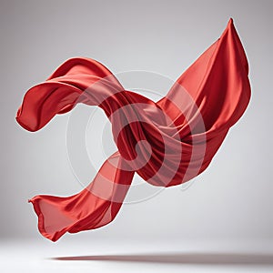 Scarlet red fabric texture background