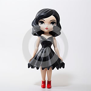 Scarlett: A Vibrant Cartoonish Vinyl Toy With A Dark And Playful Design