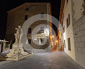 Scarlino, picturesque medieval town in Maremma, Italy.