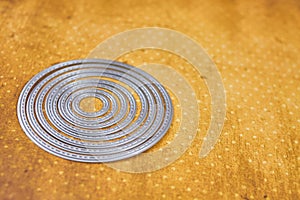 Scarpbooking die-cutter circle shape