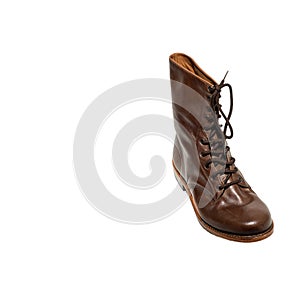 Military type boot photo
