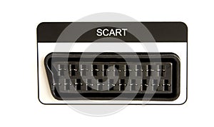 Scart connector
