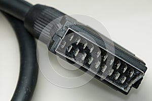 Scart plug