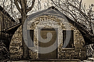 The Scary Abandoned Hut in the Forest