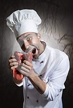 Scary chef