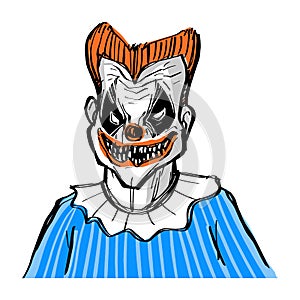 A Scary Clown avatar.