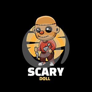 Scary Doll Creative Halloween