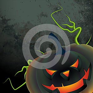 Scary halloween design
