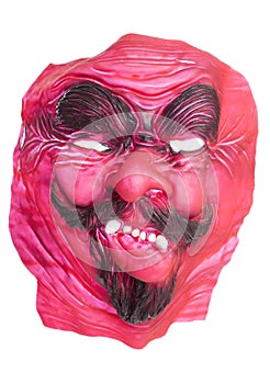 Scary halloween fancy dress devil mask