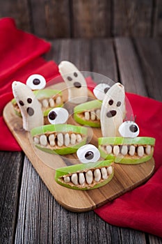 Scary halloween food edible monsters healthy