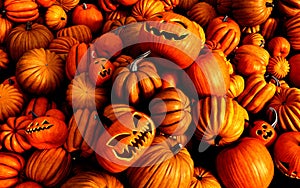 Scary Jack O Lantern Halloween Pumpkins