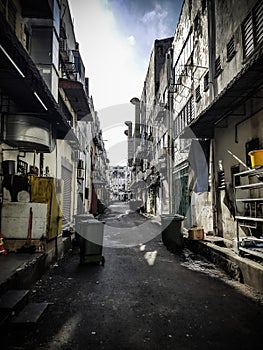 Scary street in Asia - Kuala Lumpur Malaysia