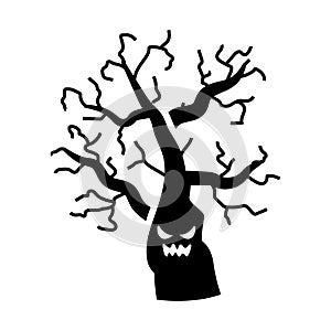 Scary Tree Icon