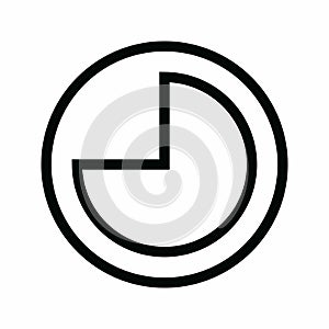 Scatter Graph icon vector