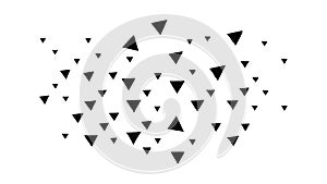 Scattered Dots Abstract Background, Texture and Decorative Element, vector design Generative AI