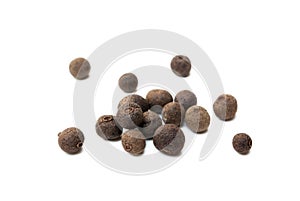 Scattered dried allspice