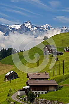 Scattered hamlet in the Prealps photo