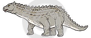 scelidosaurus dinosaur ancient vector illustration transparent background