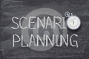 Scenario planning watch photo